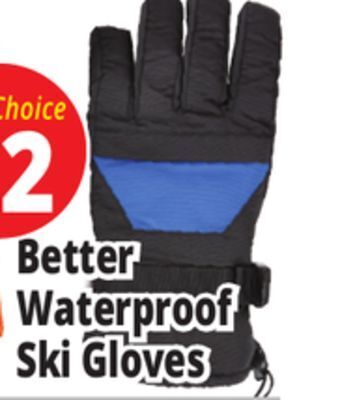 Ocean State Job Lot Better waterproof ski gloves offer