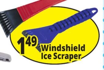 Ocean State Job Lot Windshield ice scraper offer