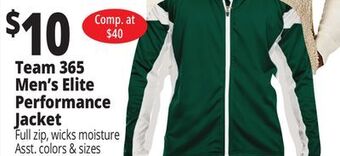 Ocean State Job Lot Team 365 men's elite performance jacket offer