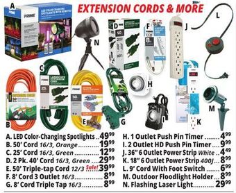 Ocean State Job Lot Extension cords & more offer