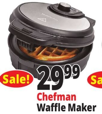 Ocean State Job Lot Chefman waffle maker offer
