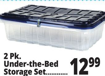 Ocean State Job Lot 2 pk. under-the-bed storage set offer