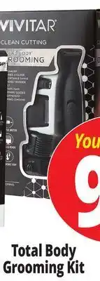Ocean State Job Lot Total body grooming kit offer