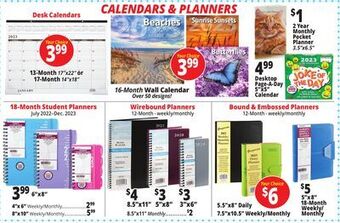 Ocean State Job Lot Calendars & planners offer