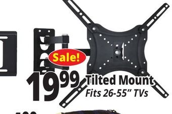Ocean State Job Lot Tilted mount offer