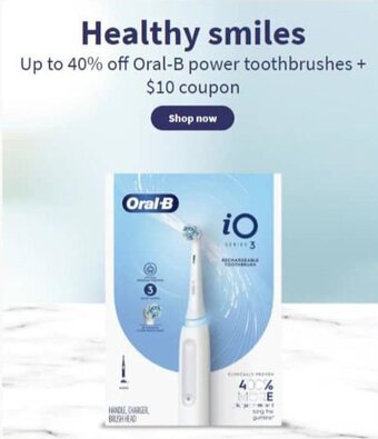 Walgreens Oral-B Power Toothbrushes offer
