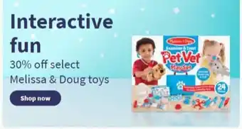 Walgreens Melissa & Dog Toys offer
