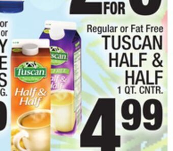 C Town Tuscan half & half offer