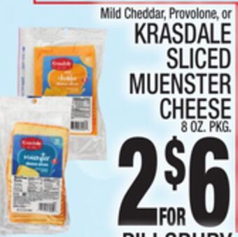 C Town Krasdale sliced muenster cheese offer
