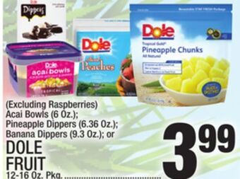 C Town Dole fruit 12-16 oz. pkg offer