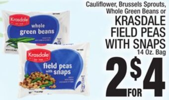C Town Krasdale field peas with snaps offer