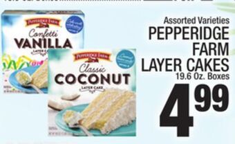 C Town Pepperidge farm layer cakes offer