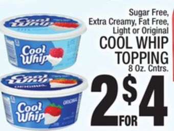 C Town Cool whip topping offer