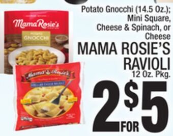 C Town Mama rosie's ravioli 12 oz. pkg. offer