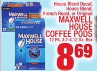 C Town Maxwell house coffee pods offer