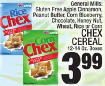 C Town Chex cereal offer
