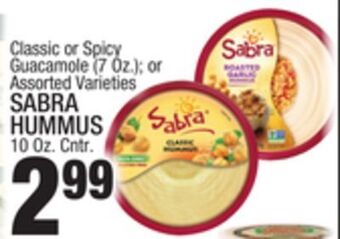 C Town Sabra hummus 10 oz. cntr.. offer