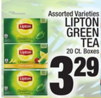 C Town Lipton green tea offer