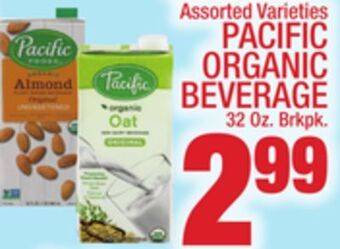 C Town Pacific organic beverage offer