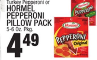C Town Hormel pepperoni pepperoni pillow pack offer