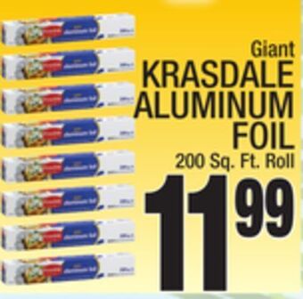 C Town Krasdale aluminum foil offer