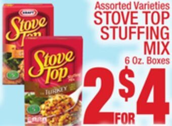 C Town Stove top stuffing mix offer