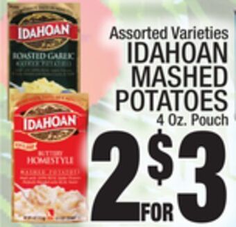 C Town Idahoan mashed potatoes offer