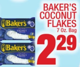 C Town Baker's coconut flakes offer