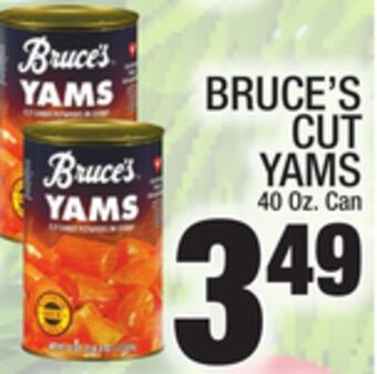 C Town Bruce's cut yams offer