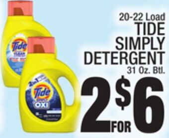 C Town Tide simply detergent offer