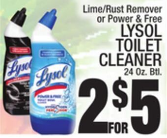 C Town Lysol toilet cleaner offer