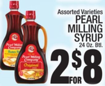 C Town Pearl milling syrup offer
