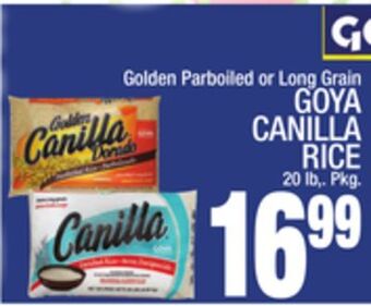 C Town Goya canilla rice offer