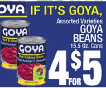 C Town Goya beans offer