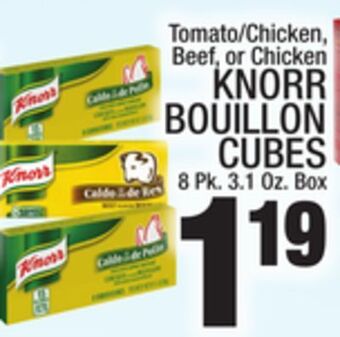 C Town Knorr bouillon cubes offer