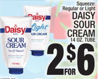 C Town Daisy sour cream offer
