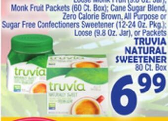 Bravo Supermarkets Truvia natural sweetener 80 ct. box offer