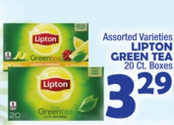 Bravo Supermarkets Lipton green tea offer