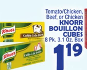Bravo Supermarkets Knorr bouillon cubes offer