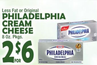 Bravo Supermarkets Philadelphia cream cheese offer