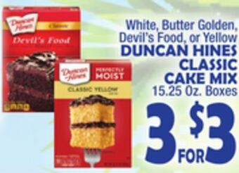 Bravo Supermarkets Duncan hines classic cake mix offer