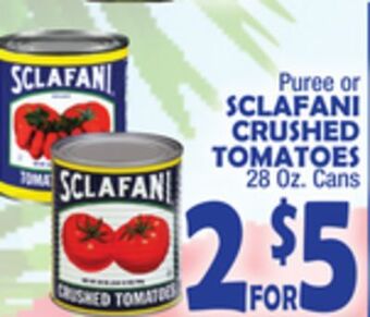 Bravo Supermarkets Sclafani crushed tomatoes offer