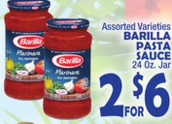 Bravo Supermarkets Barilla pasta sauce offer