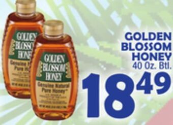 Bravo Supermarkets Golden blossom honey offer