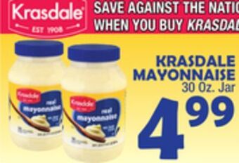 Bravo Supermarkets Krasdale mayonnaise offer