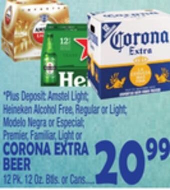 Bravo Supermarkets Corona extra beer offer