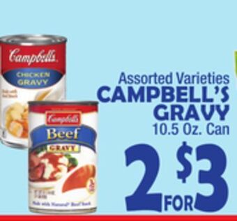 Bravo Supermarkets Campbell's gravy offer