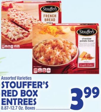 Bravo Supermarkets Stouffer's red box entrees offer
