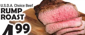 Bravo Supermarkets Rump roast offer