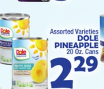 Bravo Supermarkets Dole pineapple offer